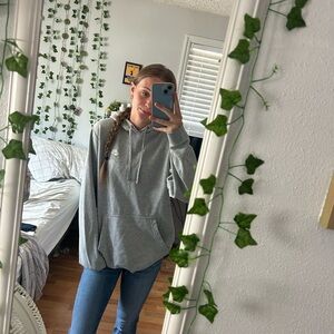 Grey nike hoodie